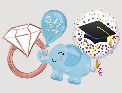 BALONI IZ FOLIJE ZA POSEBNE DOGODKE