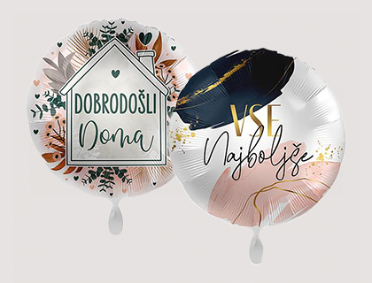 POTISKANI BALONI V SLOVENSKEM JEZIKU