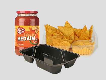 NACHOS - EMBALAŽA, SUROVINE, PRIPOMOČKI