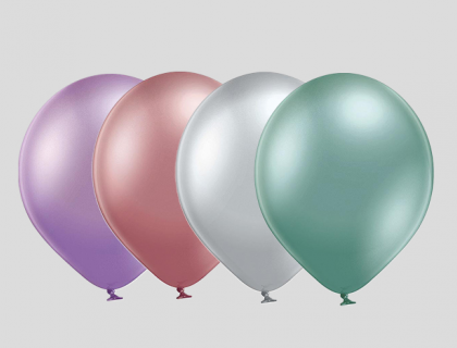 B105 GLOSSY DEKORACIJSKI BALONI - 30CM - 12inch - 15l